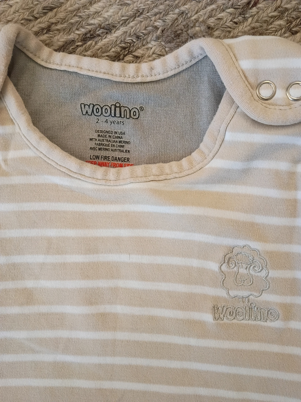 Woolino 4 Season Ultimate Baby Sleep Bag | 2–4 Years | Merino & Organic Cotton